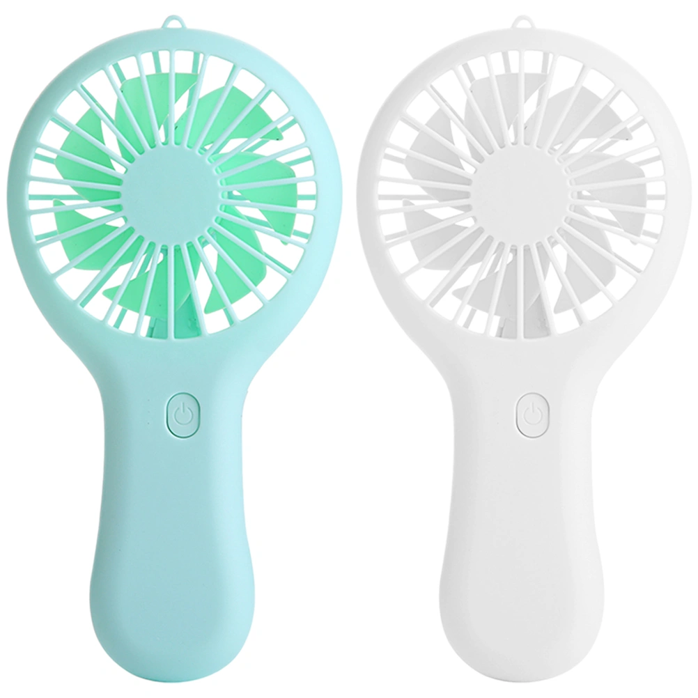 2pcs Mini Fan Handheld Fan Portable Fan Travel Fan Rechargeable Fan Portable Personal Fan