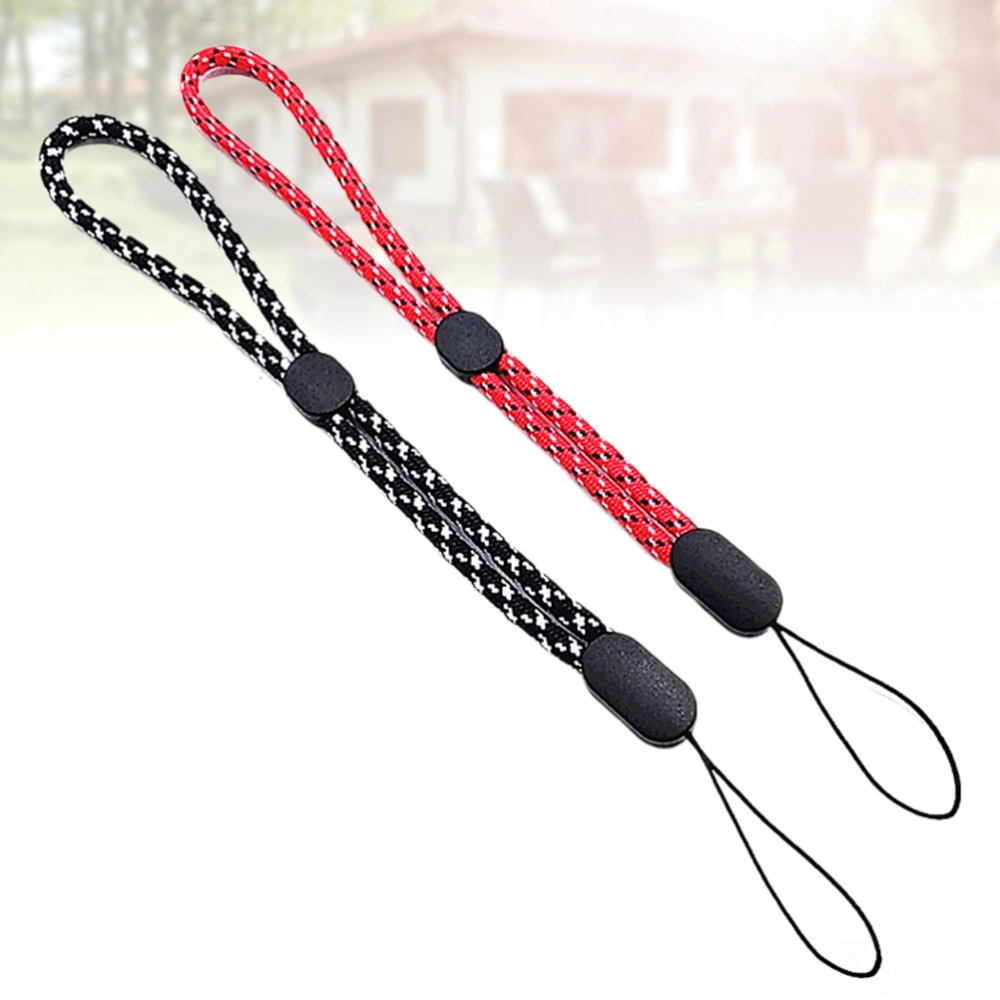 2 Pcs Phone Lanyard Adjustable Hand Wrist Strap Gamepad Wrist Sling Rope for Cell Phone USB Flash Drive Mini Camera (Random Color)