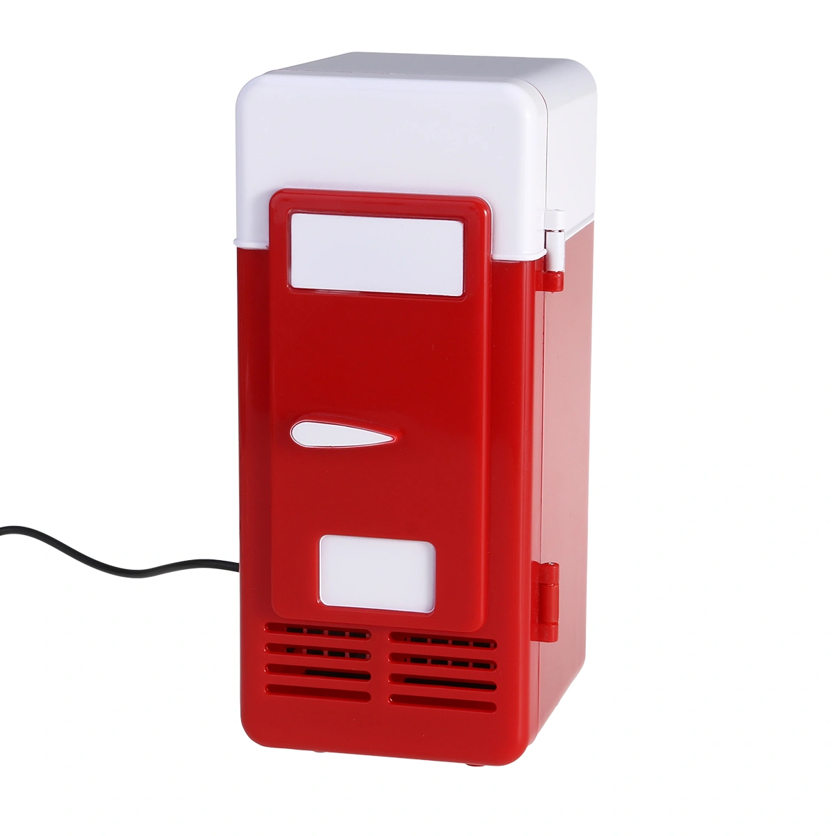 Portable USB Powered Refrigerator Mini Fridge Cooler for Beverage Beer Drink (White)