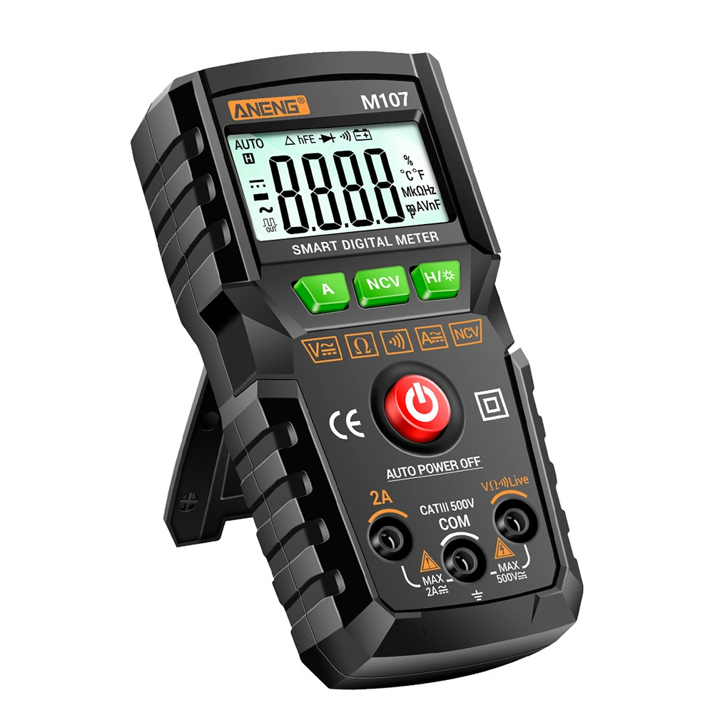 Professional 4000 Counts Volt Meter Portable Auto-ranging Tester Frequency Meter