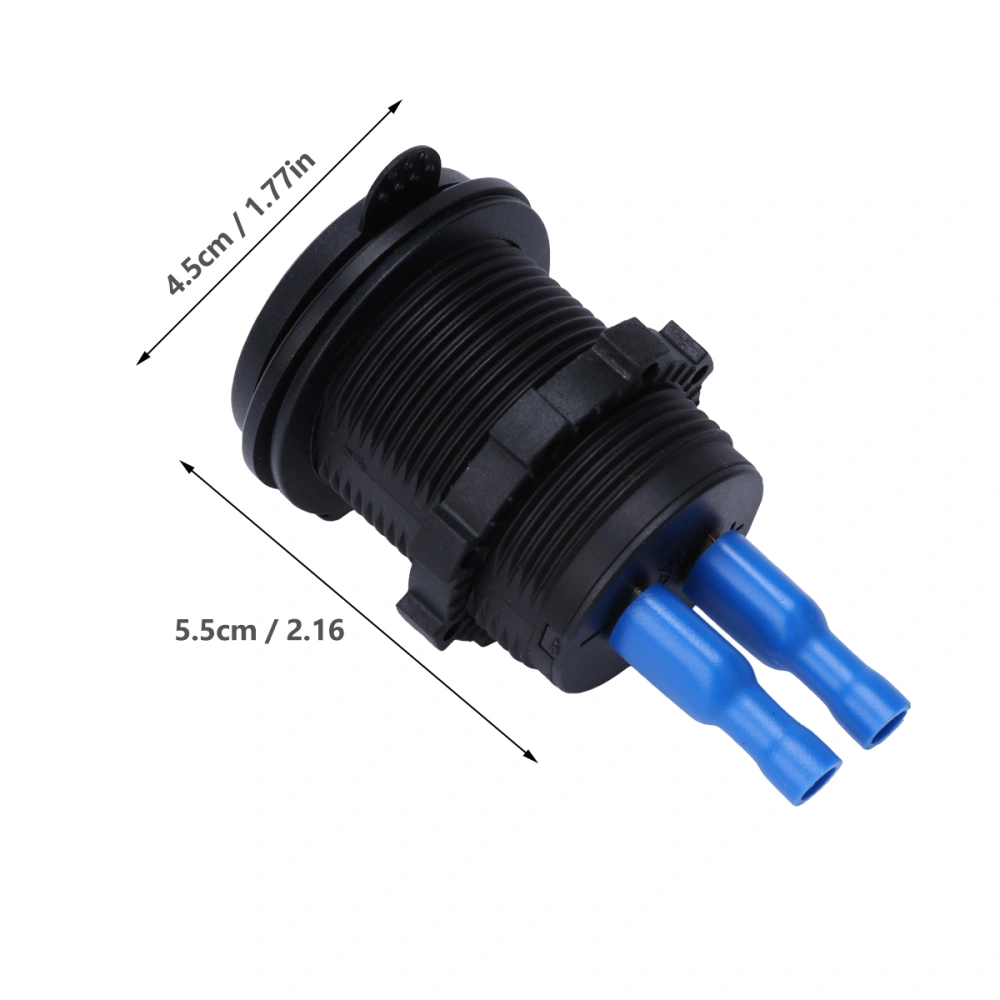 Mini USB Car Charger Fast Charging Charger with Touch Switch