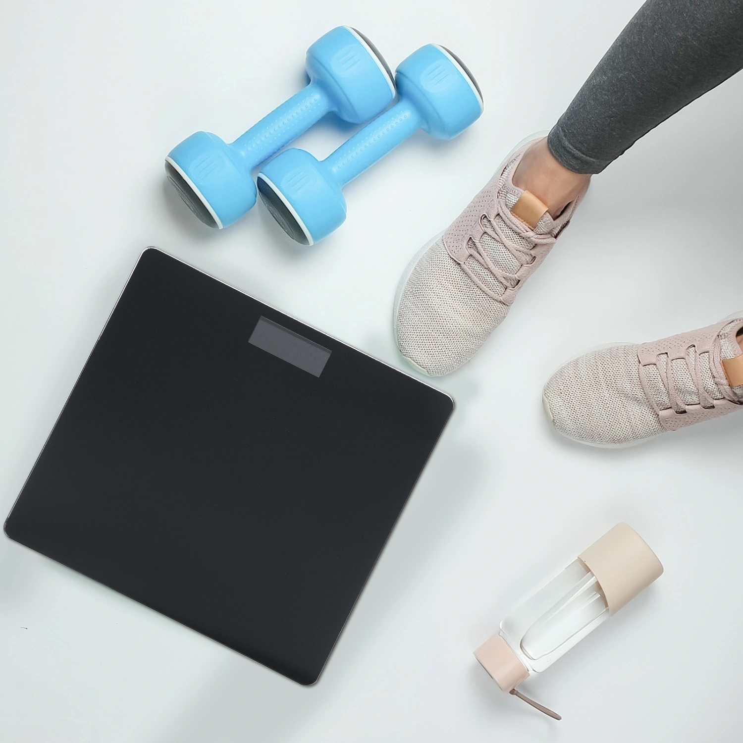 1pc Practical Body Weight Scale Professional USB Charging Electronic Scale