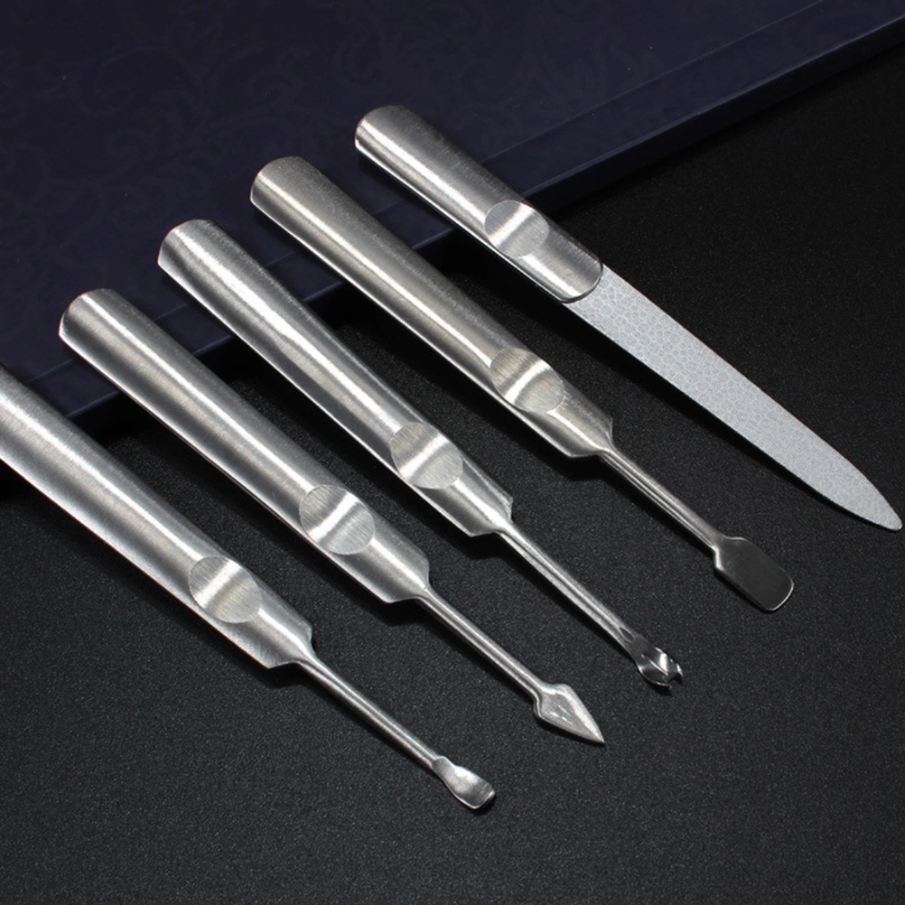Stainless Steel Practical Nail Art Tools Pedicure Manicure Cuticle Hangnails Trimmer Remover Dead Skin Callus Removal Fork