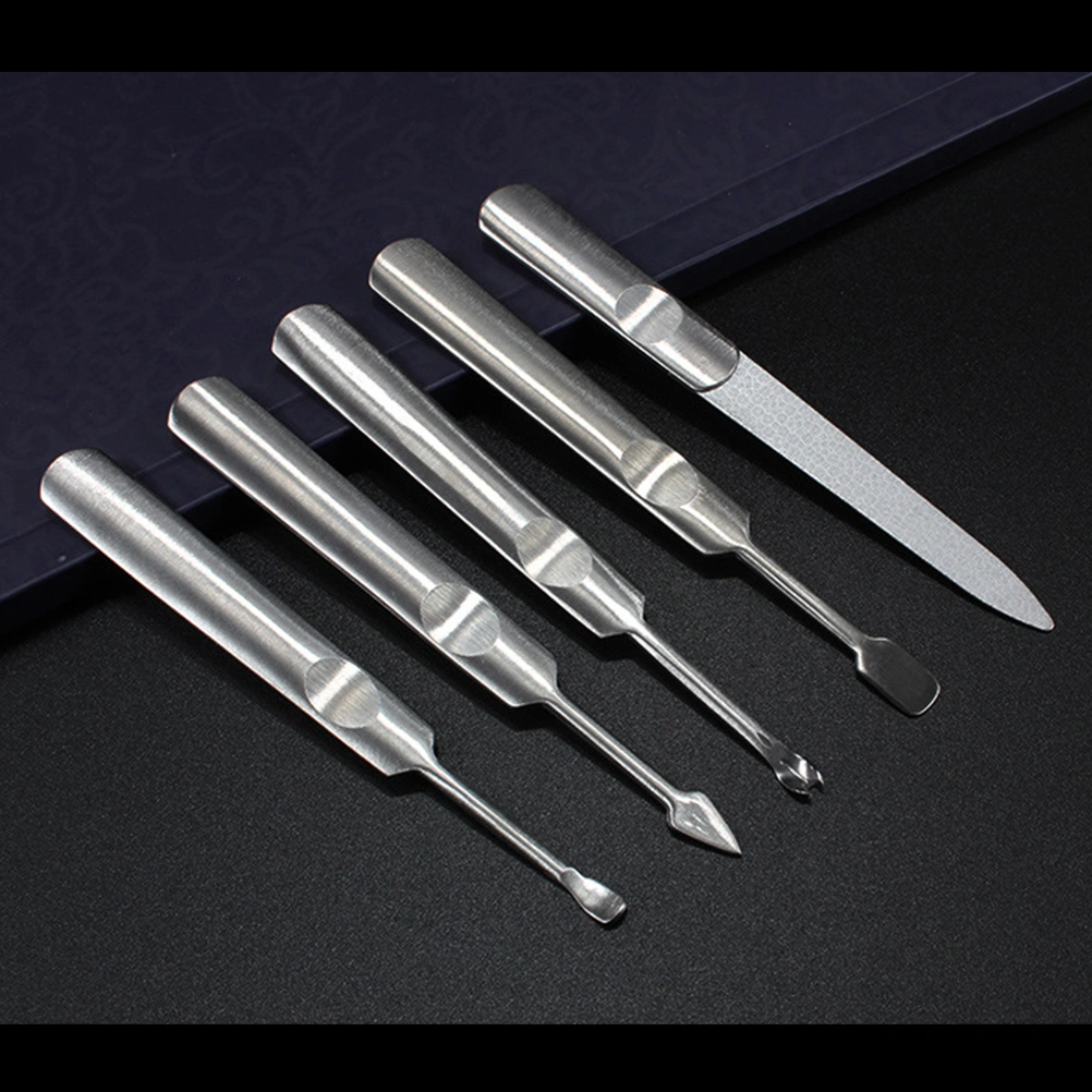 Stainless Steel Practical Nail Art Tools Pedicure Manicure Cuticle Hangnails Trimmer Remover Dead Skin Callus Removal Fork