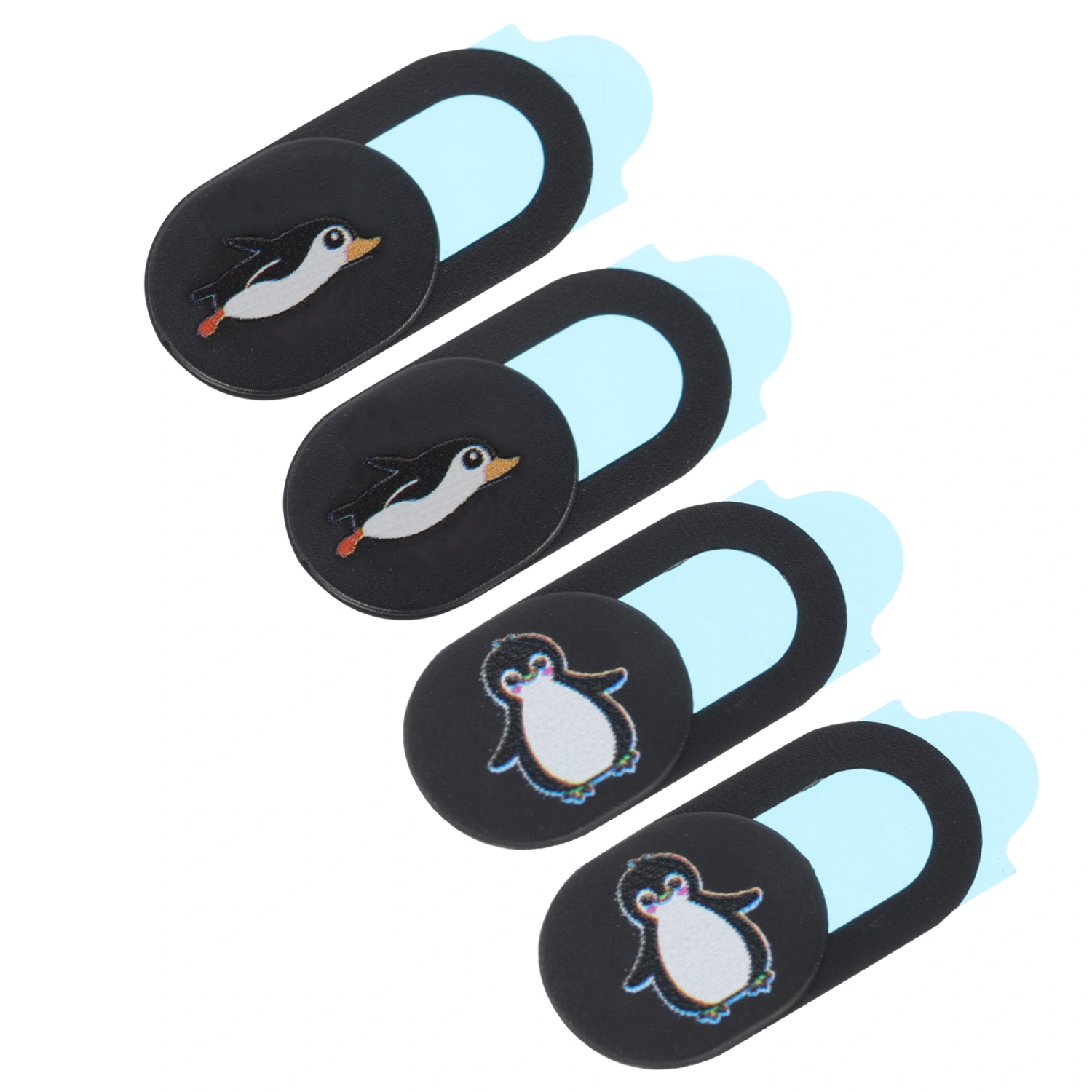 4pcs Decorative Notebook Camera Cover Safety Protection Webcam Slider Blocker