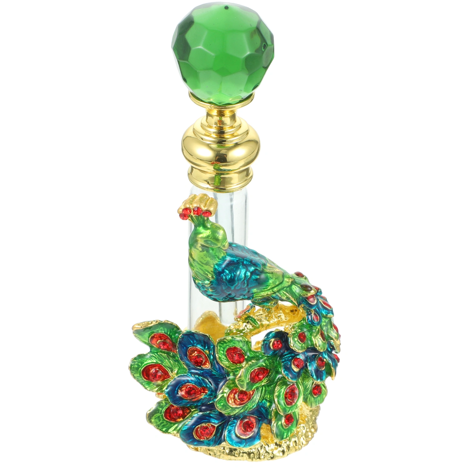 Antique Perfume Bottle Vintage Empty Glass Perfume Bottle Travel Refillable Essential Bottle(4ml)