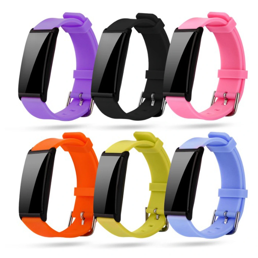X9 Portable Fitness Smart Counter Bracelet Blood Pressure Monitor Waterproof Wristband (Pink)