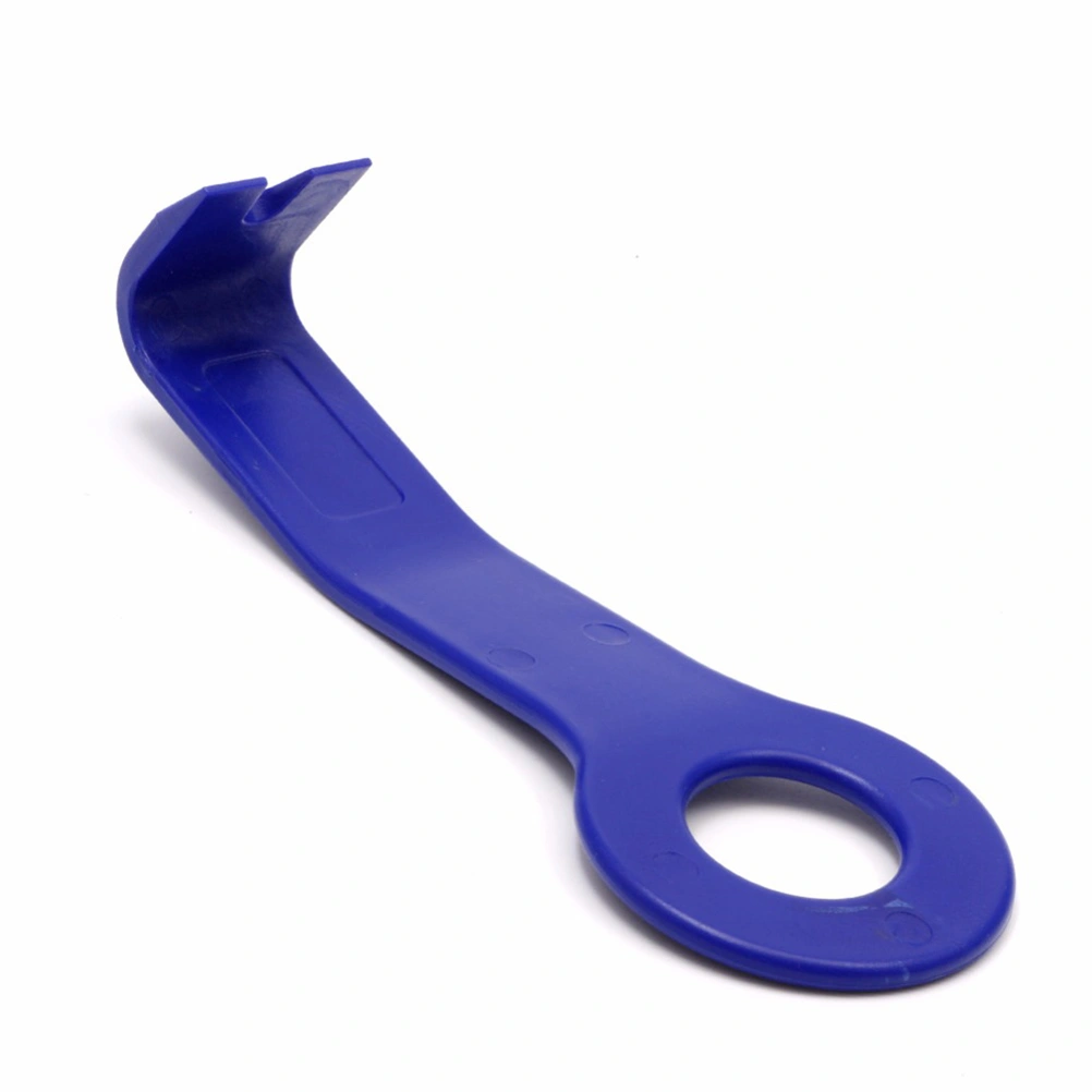 5pcs Auto Trim Removal Tool Kit Fastener Remover Pry Bar Scrapper Set Auto Body Repair Tools Door Trim Molding Dash Panel Tire Removal (Blue)