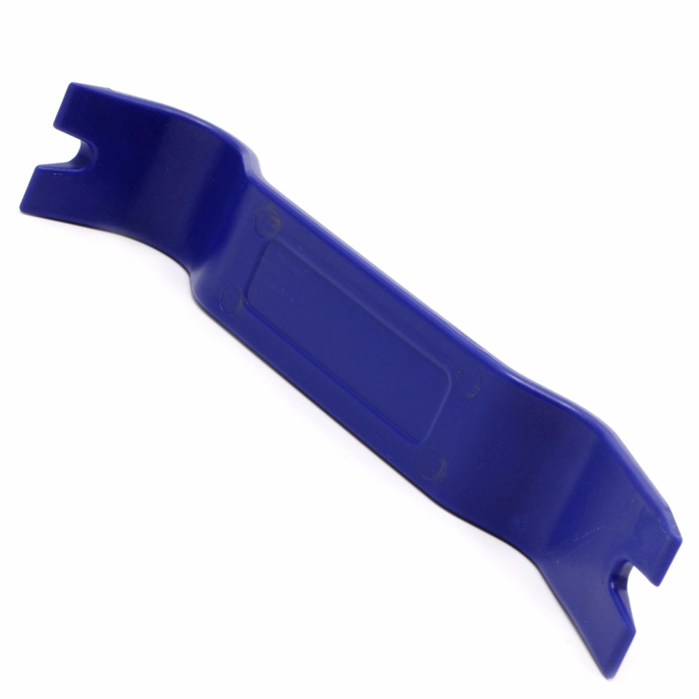5pcs Auto Trim Removal Tool Kit Fastener Remover Pry Bar Scrapper Set Auto Body Repair Tools Door Trim Molding Dash Panel Tire Removal (Blue)