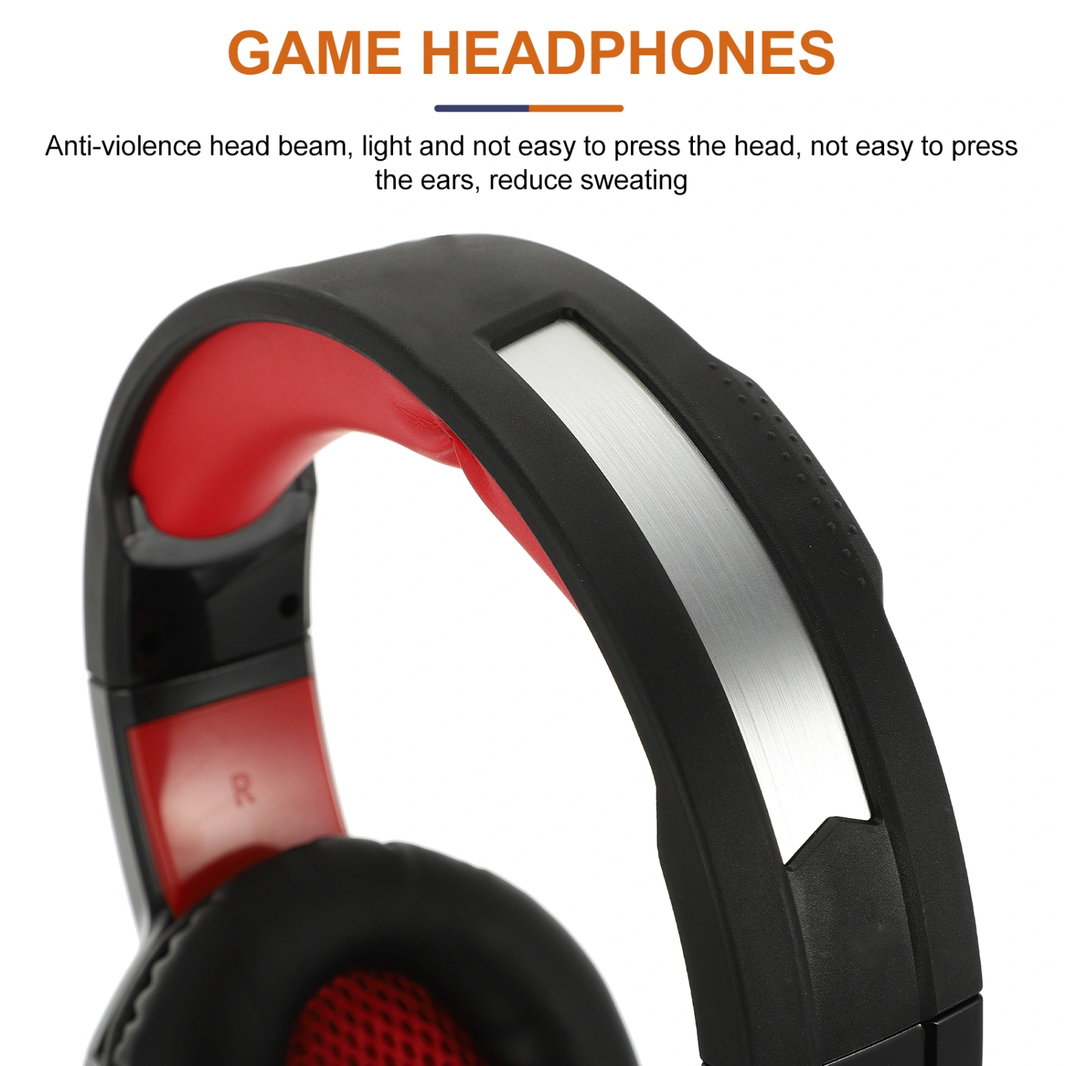 Stereo Noise Cancelling Over Ear Headphones Gaming Headset Compatible with