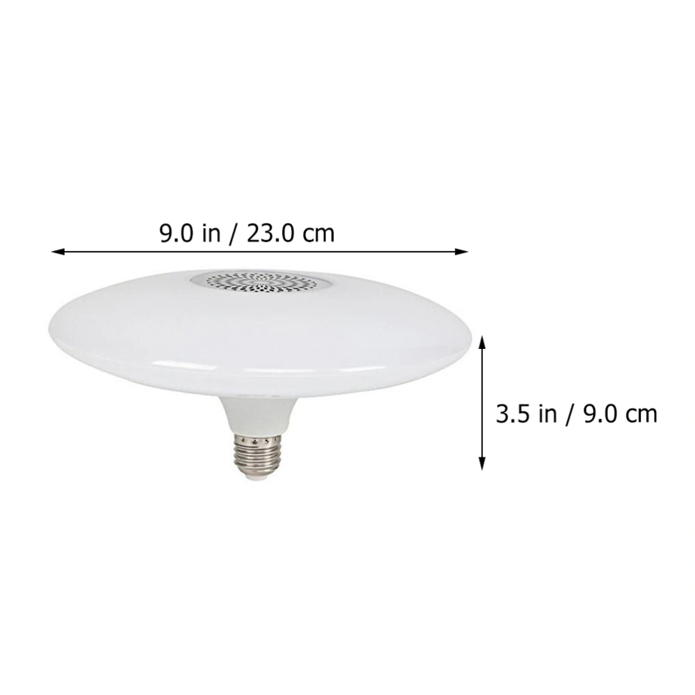 1 set of LED Lamp Practical Ceiling Light Round Shape Lamp LED Music Bulb