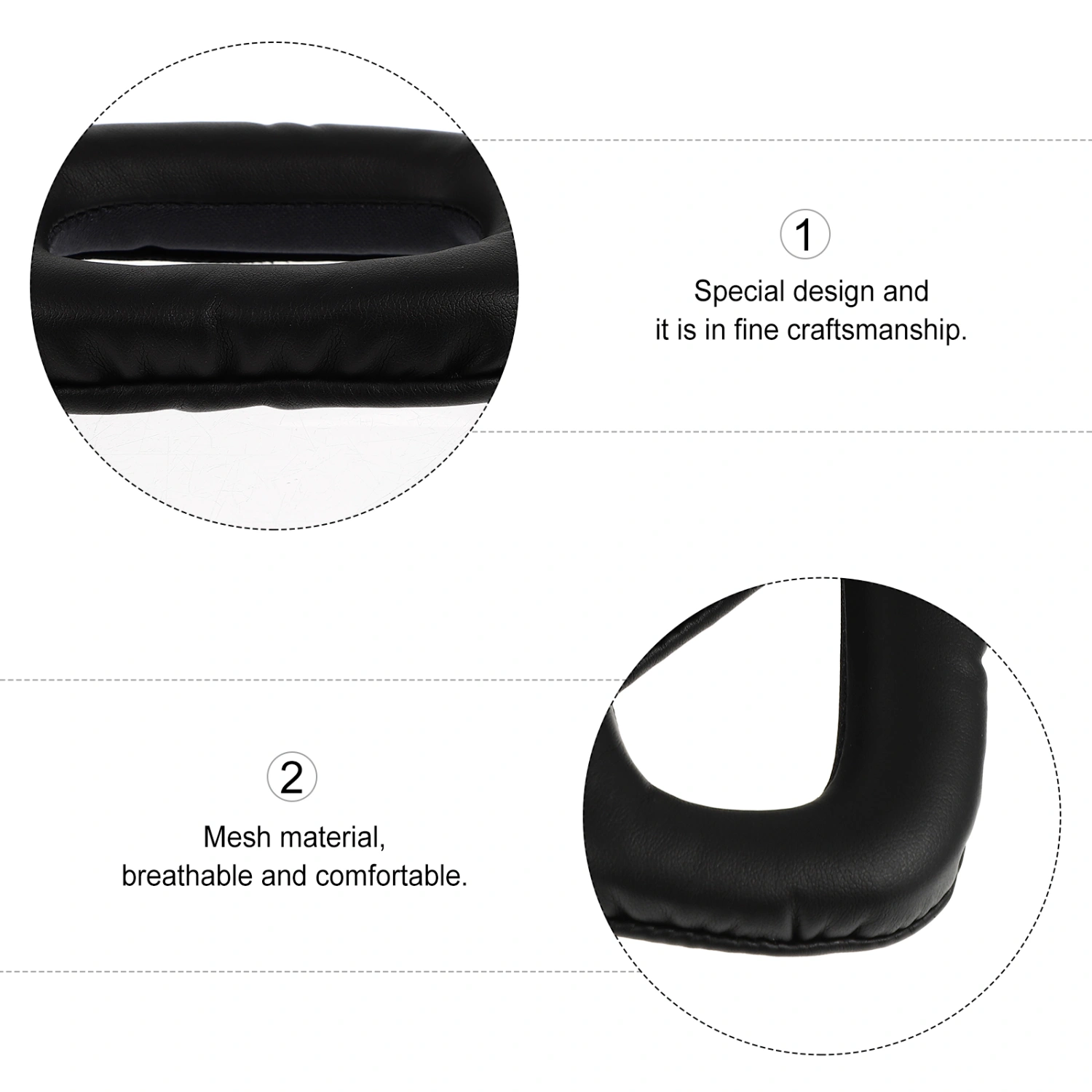 2 PCS Cushion Earmuff Earpad Compatible with G35 G930 G430 F450