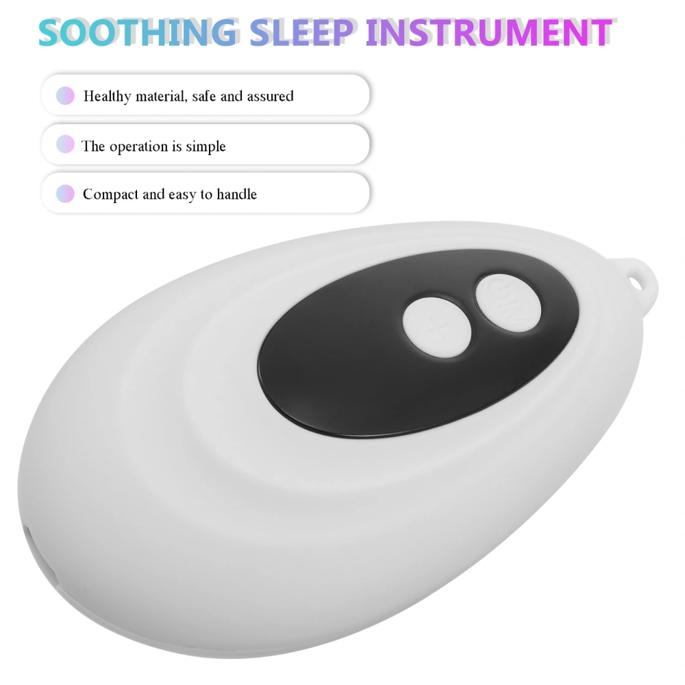 1 set of Rechargeable Handheld Sleep Instrument USB Electric Sleep Apparatus