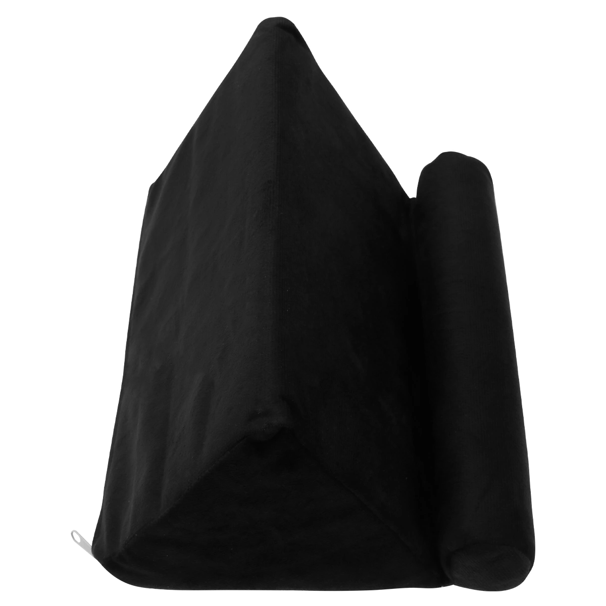 1pc Phone Tablet Multi-angle Triangular Support Pillow Pillow Reading Stand for Home (Black Triangle Pillow)