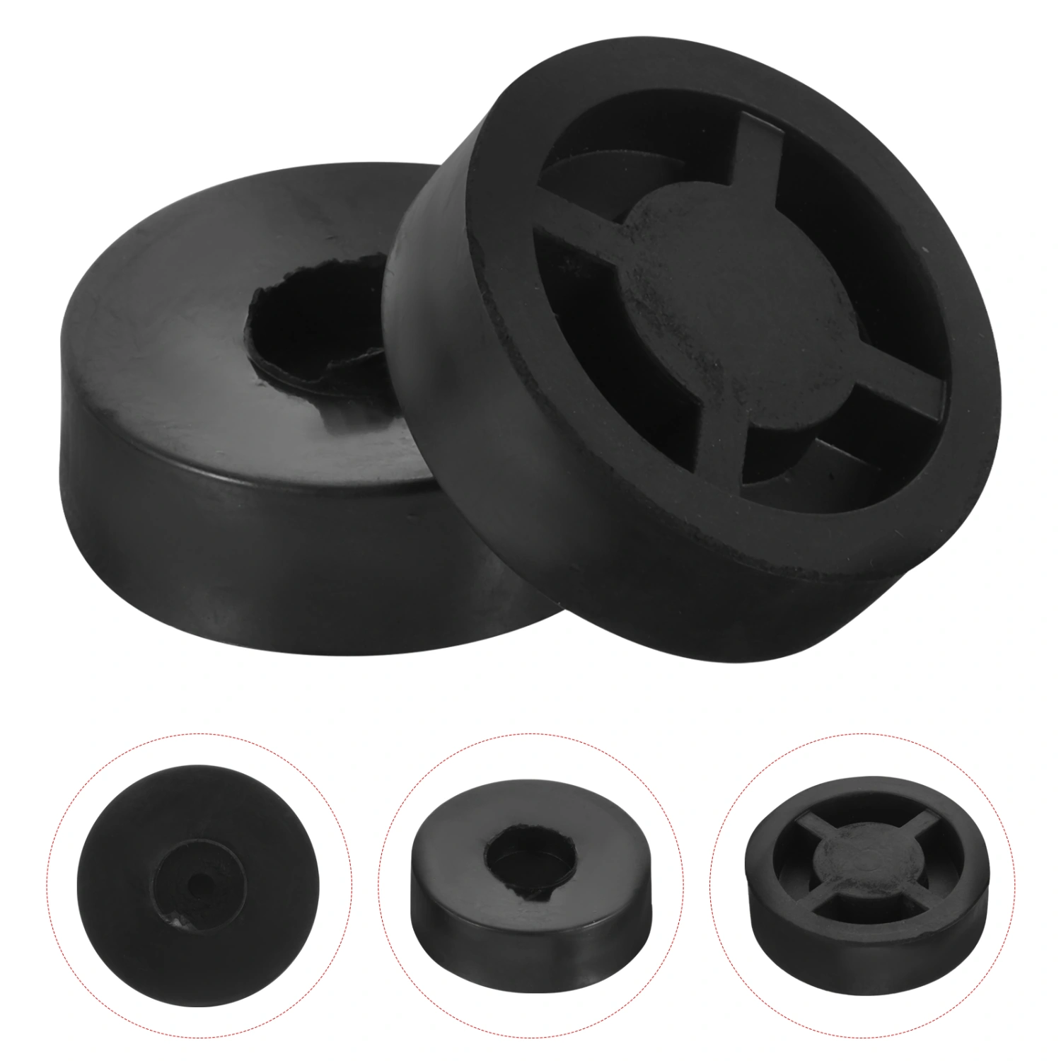 4pcs Speaker Isolation Foot Subwoofer Isolation Pad For Amplifier Turntable