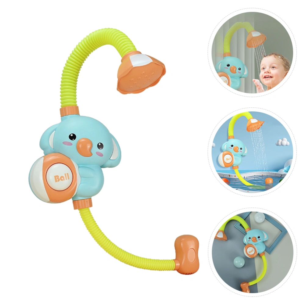 Electric Elephant Baby Bath Toy Shower Spray Toy Kids Sprinkler Toy (No Battery)