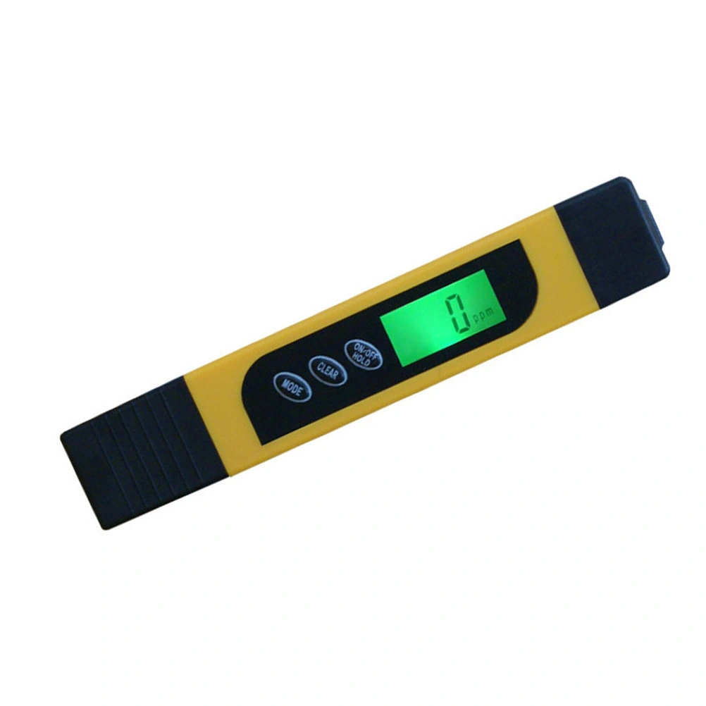 16.2x2.9cm 3 in 1 Intelligent Backlight Multi-functional Water Quality Testing Device Detection Pen (Yellow)