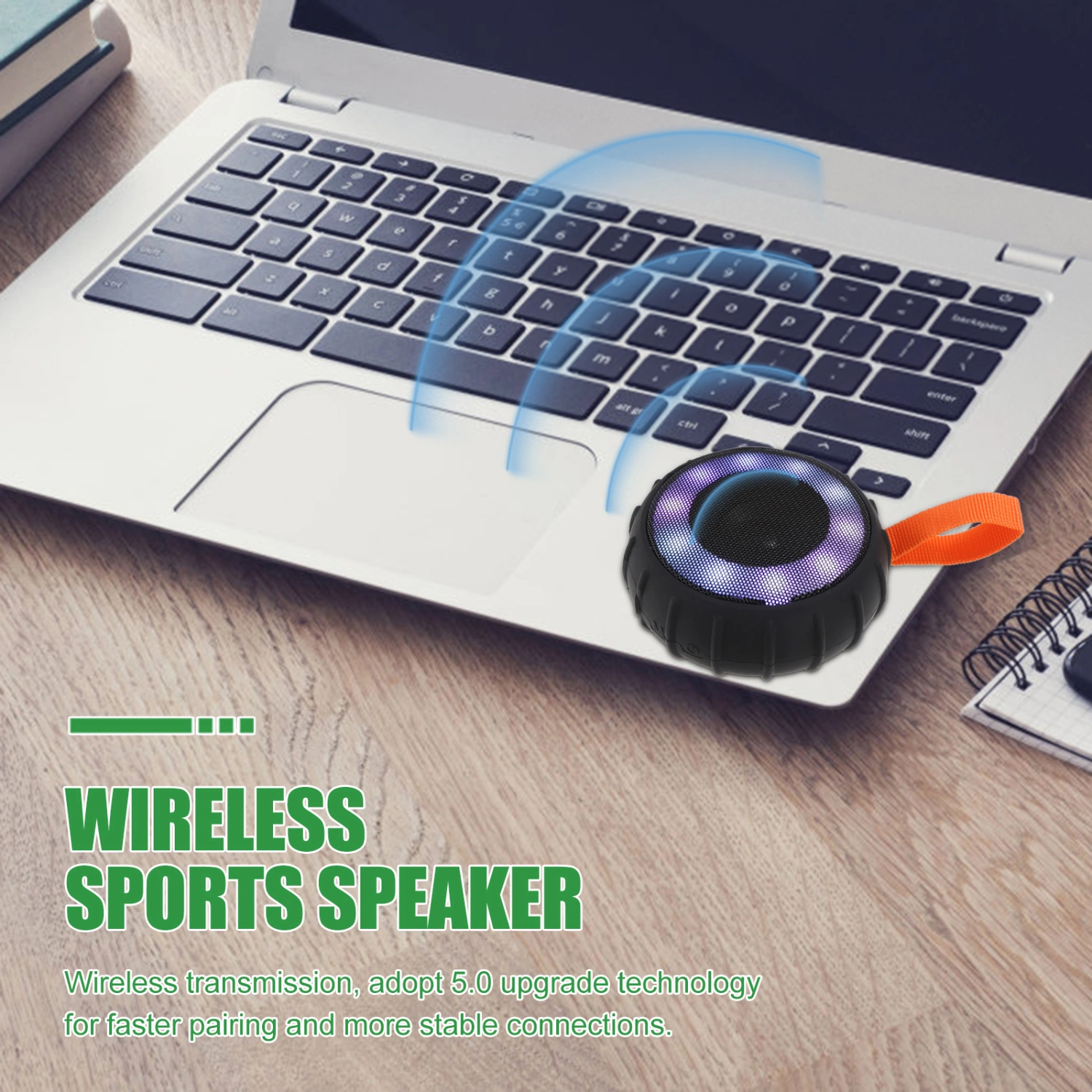 1 Set Mini Speaker Portable Sound Box Wireless Speaker Home Waterproof Speaker