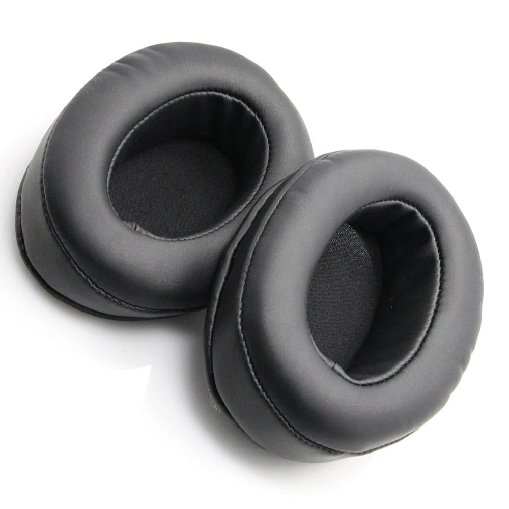 Black Replacement Cushion Earpads Ear Pads for Brainwavz HM5 MDR V6 / ZX 700 Headset