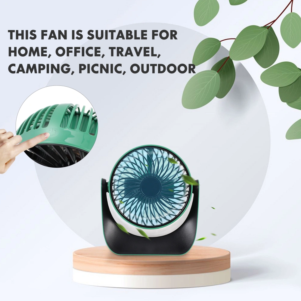 1 Set USB Desk Fan Quiet USB Air Circulator Fan Miniature Cooling Fan Desktop Fan