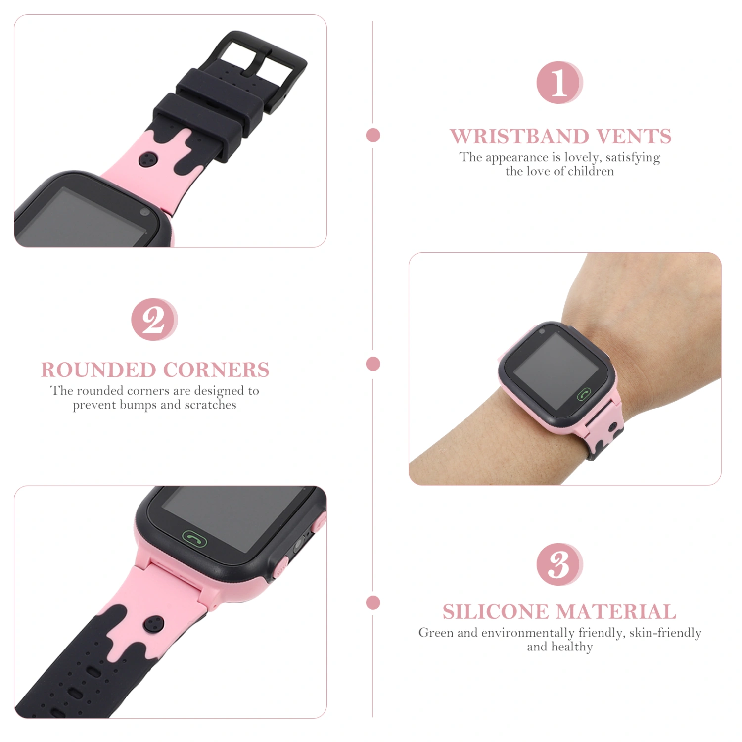 Touch Screen Smart Child Watch Smartwatch Positioning Tracking Watch for Kids