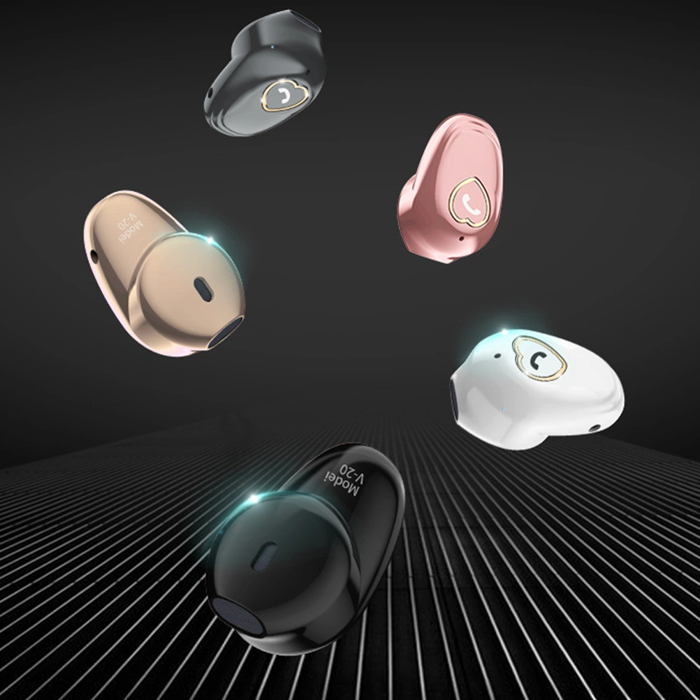 Wireless  Mini Invisible In-Ear Sports Headphones Headset for Daily Sports