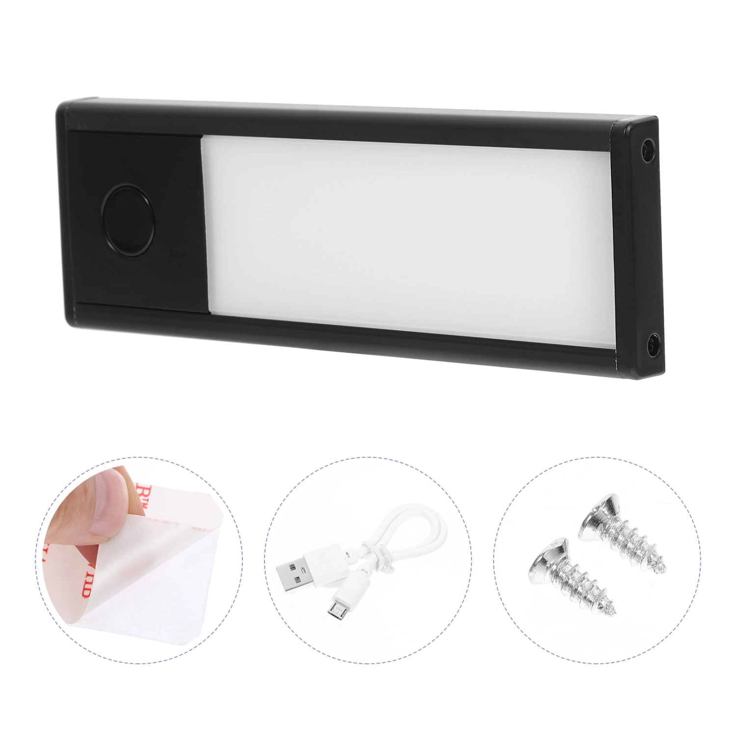 Magnetic Under Cabinet Lights Dimmable LED Closet Light for Wardrobe Kitchen Cabinet