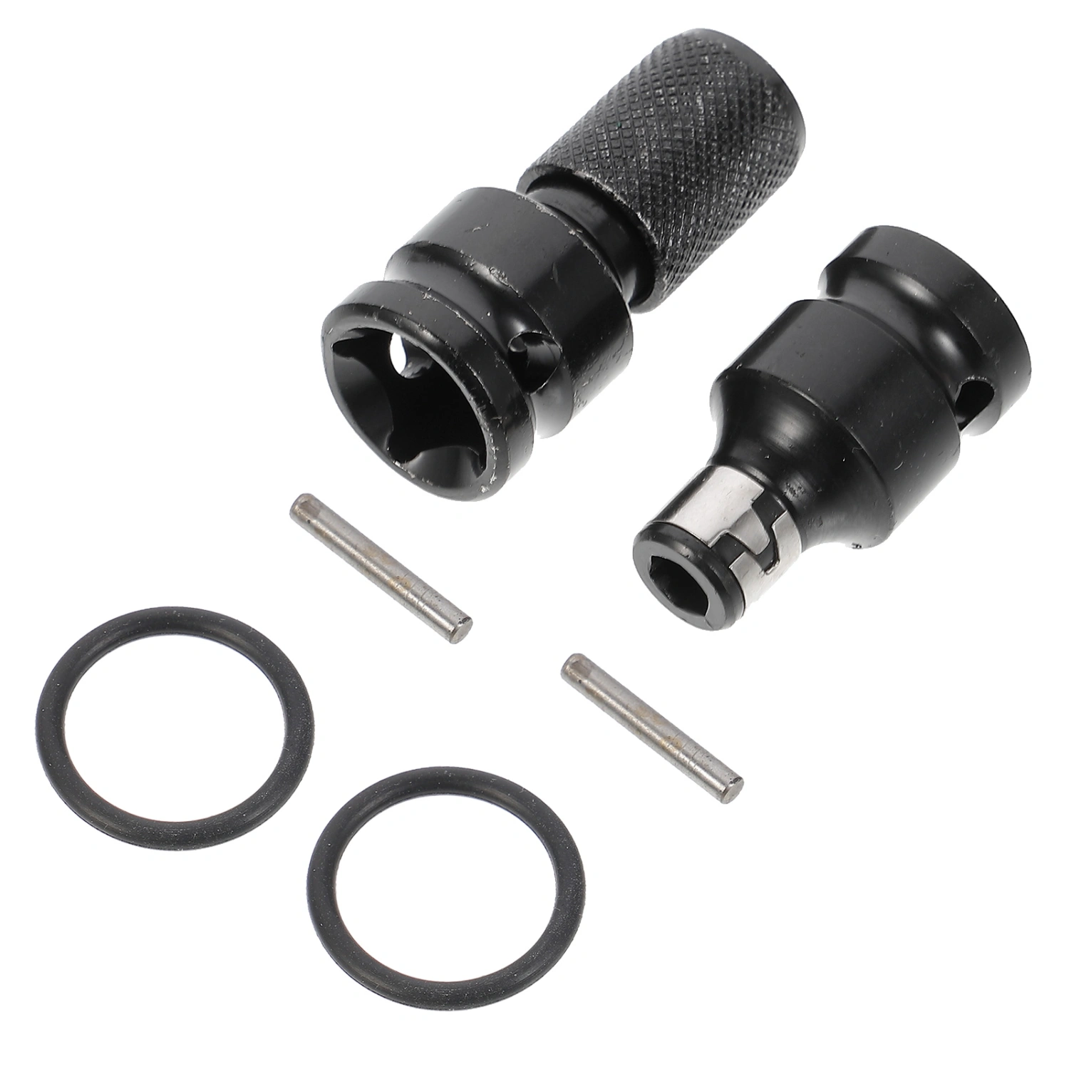 2Pcs Impact Wrench Adapters Drill Chuck Quick Release Converter Adapters