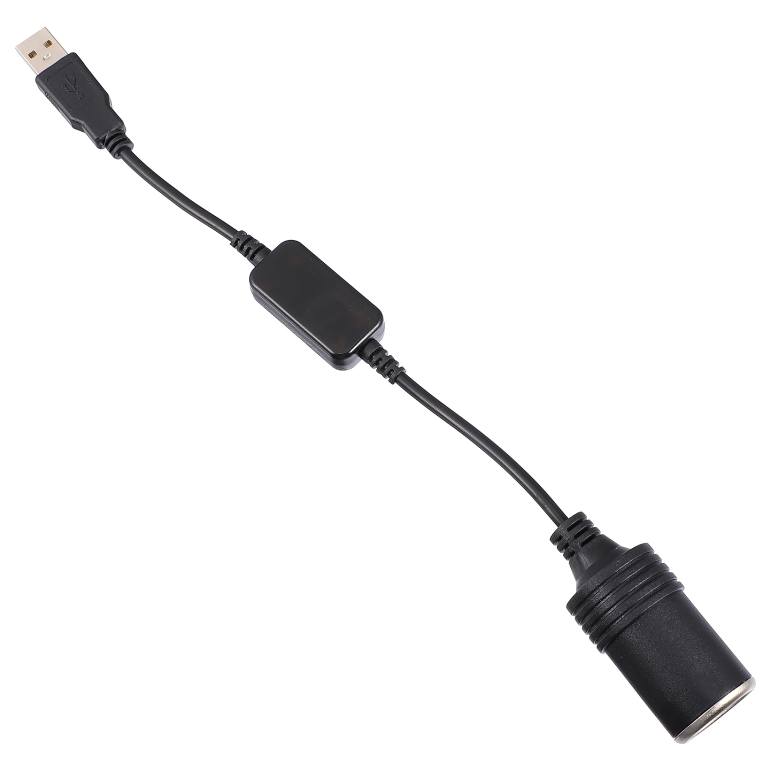 5V USB to 12V Cigarette Lighter Socket Cigar Lighter Converter Accessory