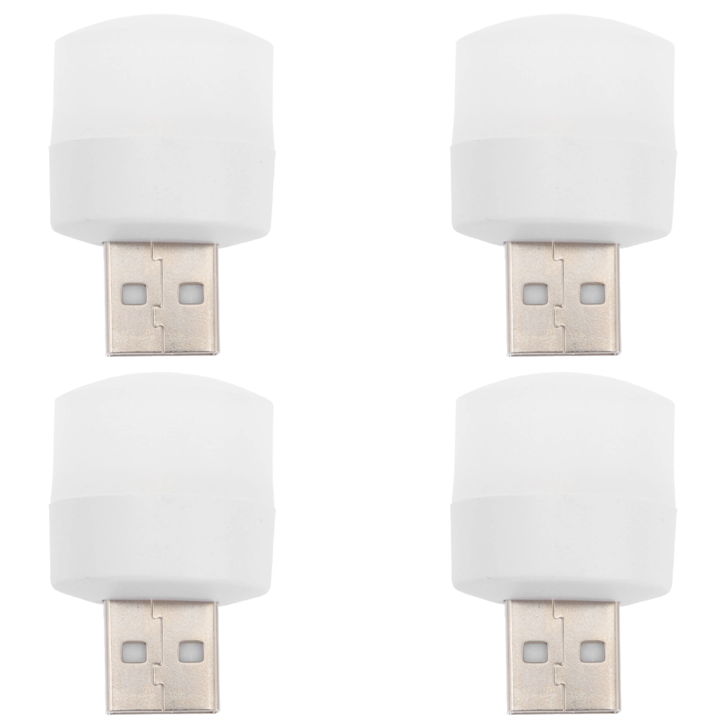 4Pcs Portable Night Lamp USB Charging Lamp Student Sturdy Lamp Atmosphere Lamp