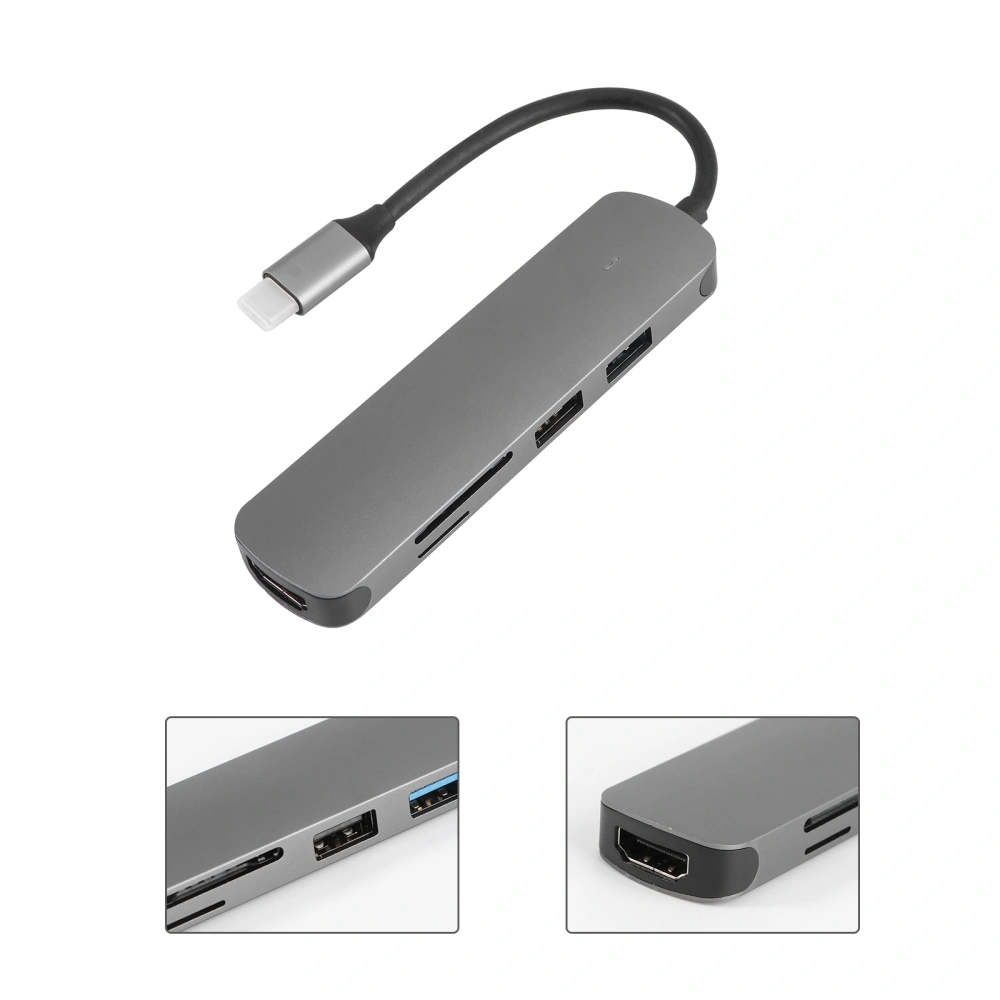 USB Hub USB Type-C to USB 3.0 Hub Adapter Accessory for Laptop Computer Phone