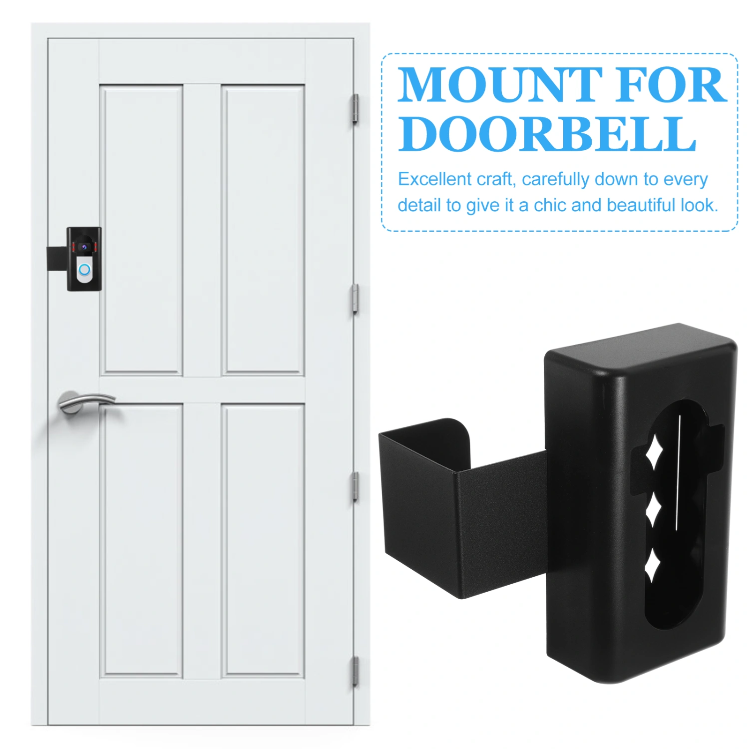 Video Doorbell Mount Wireless Doorbell Mount Anti-theft Camera Doorbell Holder