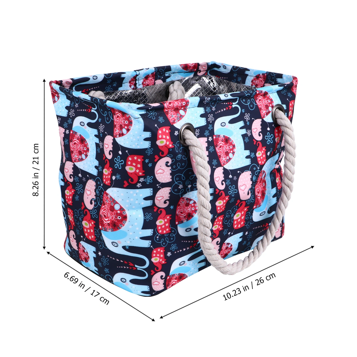 1pc Handle Shower Bag Toiletry Bag Portable Shampoo Pouch Multifunction Bath Bag
