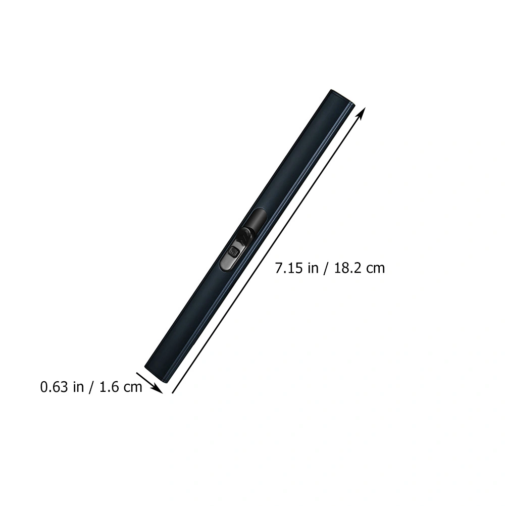1Pc USB Charging Pulse Ignition Tool Gas Cooker Fire Rod for Home Outdoor Black