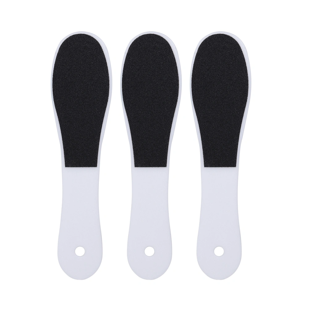 3pcs Double Sided Feet Files Rasp Plastic Pedicure Callus Remover for Feet Care