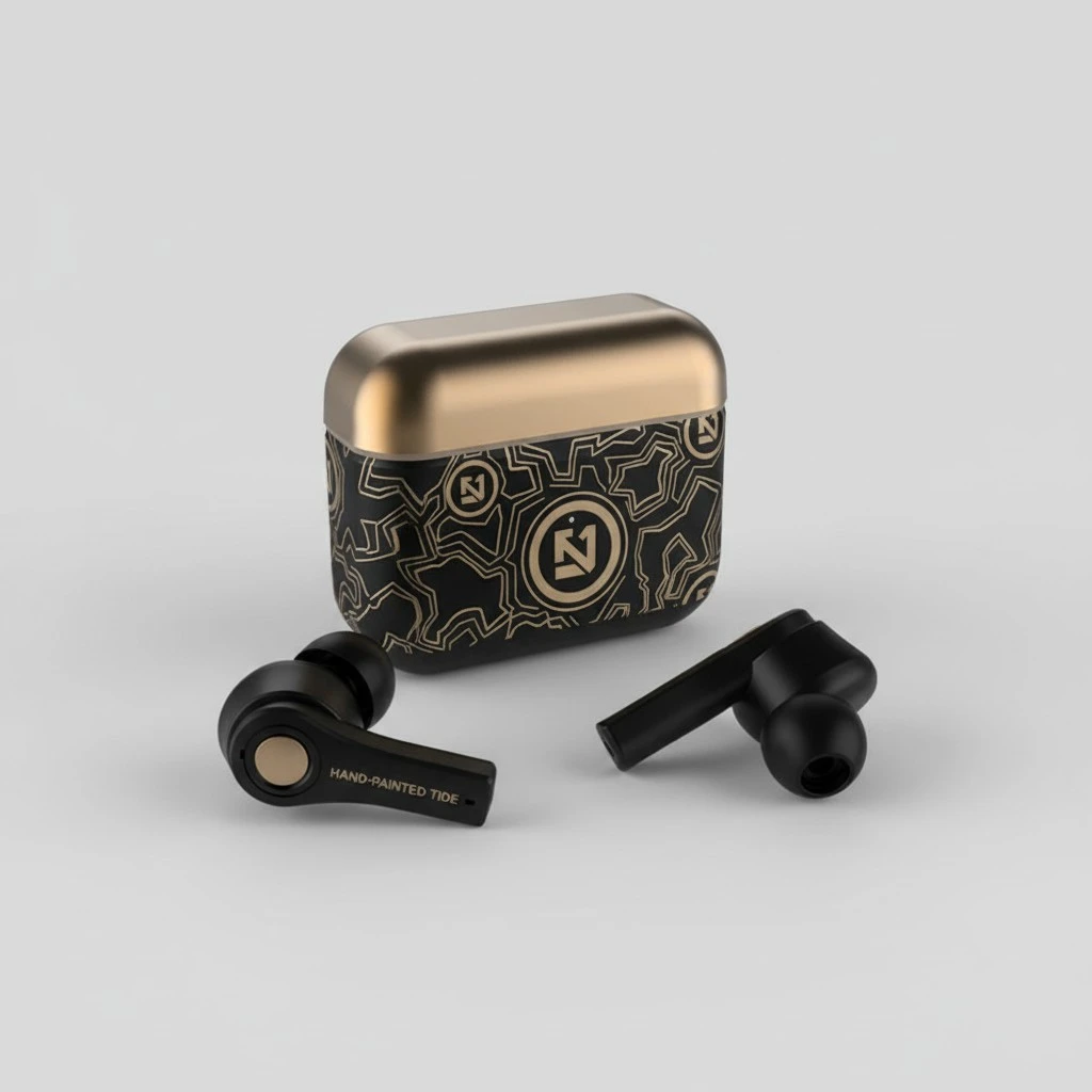 1 Pair Wireless Earbuds Earphones In-Ear Stereo Headphones Fitness Earbuds
