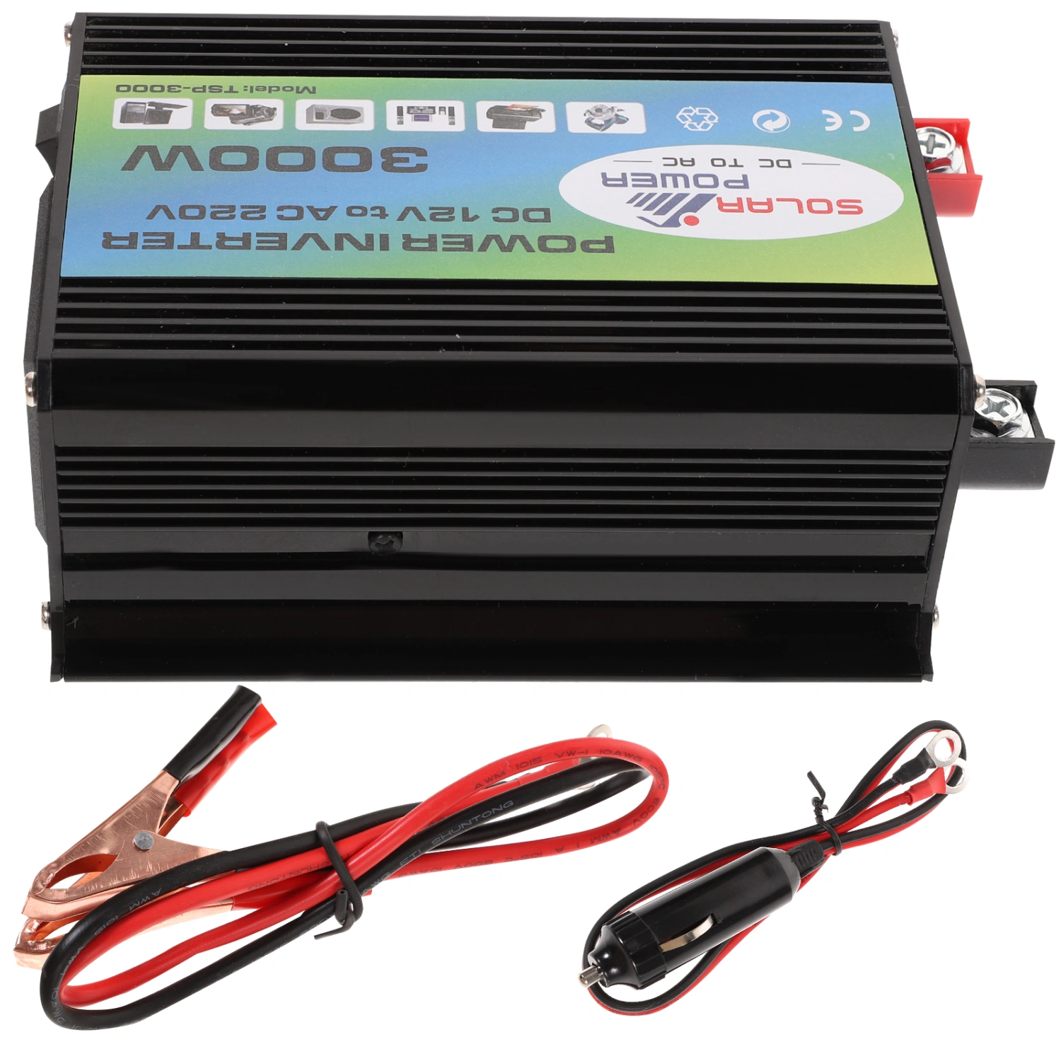1 Set DC 12V to AC 220V 300W Power Inverter Automobile Car Converter Inverter