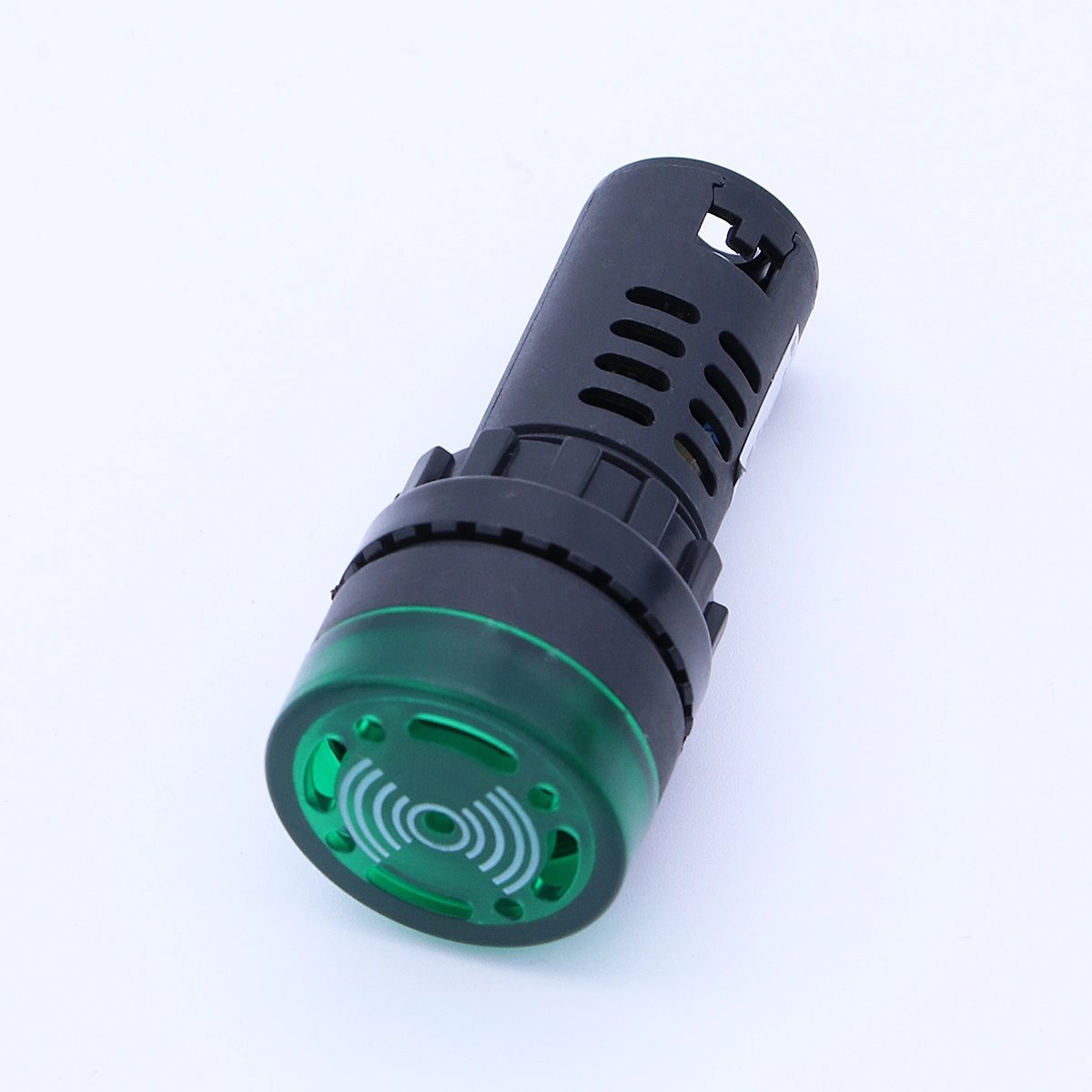 24V Small LED Signal Lamp Indicator Light Buzzer Alarm (Green Light)