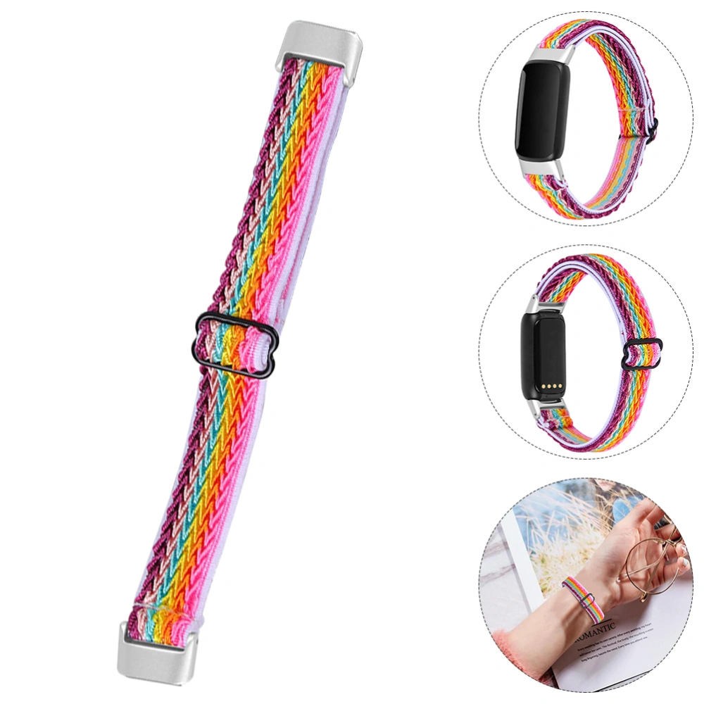 1 Pc Watch Strap Nylon Watch Band Wrist Replacement Compatible for Fitbit