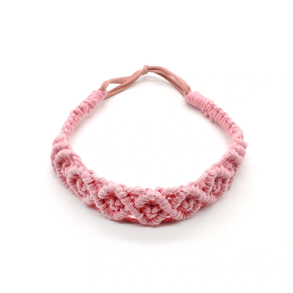 2 pcs Crochet Headbands Bohemian Headband Elastic Crochet Headband Women Headband