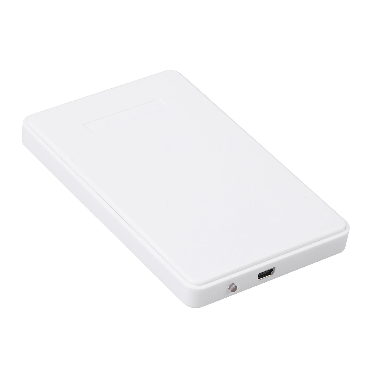 2.5 Inch HDD Case USB 2.0 TO SATA 1TB External Hard Driver HDD Enclosure Portable Desktop Mobile Hard Disk Case (White)