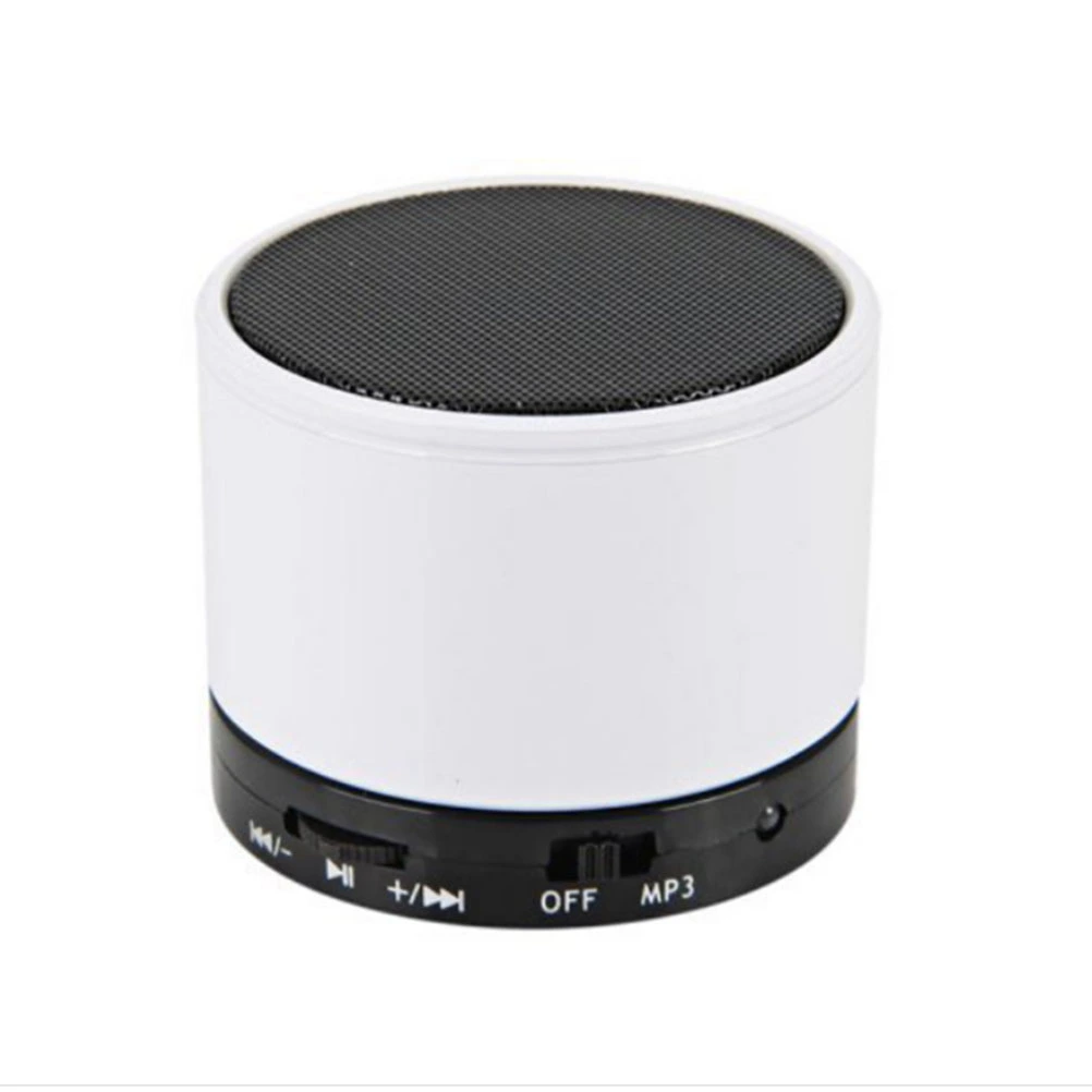 S10Speakers TF Mini Wireless Portable Hi-fi MP3 Music Player Subwoofer Home Audio for iPhone 6S / 6S Plus / Pro (White)