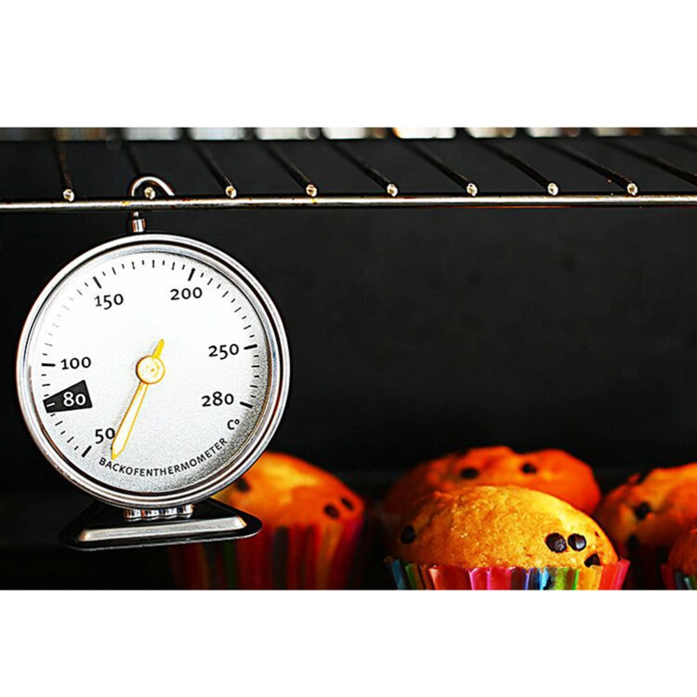 Durable Oven Thermometer Convenient Food Thermometer Household Thermometer Hangable Thermometer for Home Daily Use