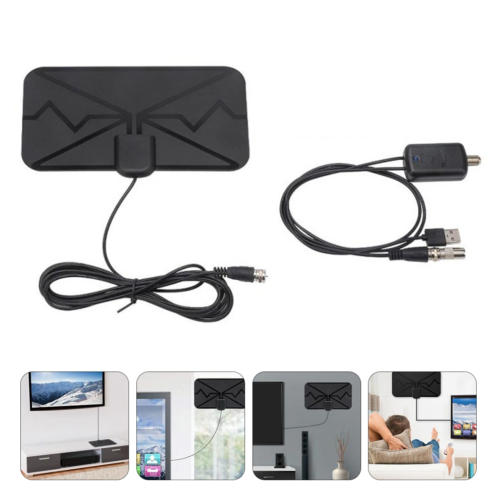 1pc Indoor Smart TV Antenna Practical High Definition 4K Digital Antenna