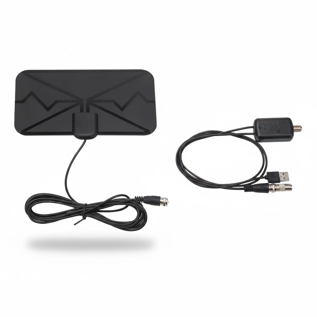 1pc Indoor Smart TV Antenna Practical High Definition 4K Digital Antenna