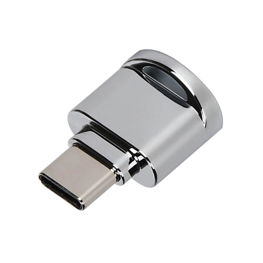 Type-C OTG Adapter USB3.1 Type-C Reader Mobile Phone Tablet PC Connector U-disk Converter Silver Color