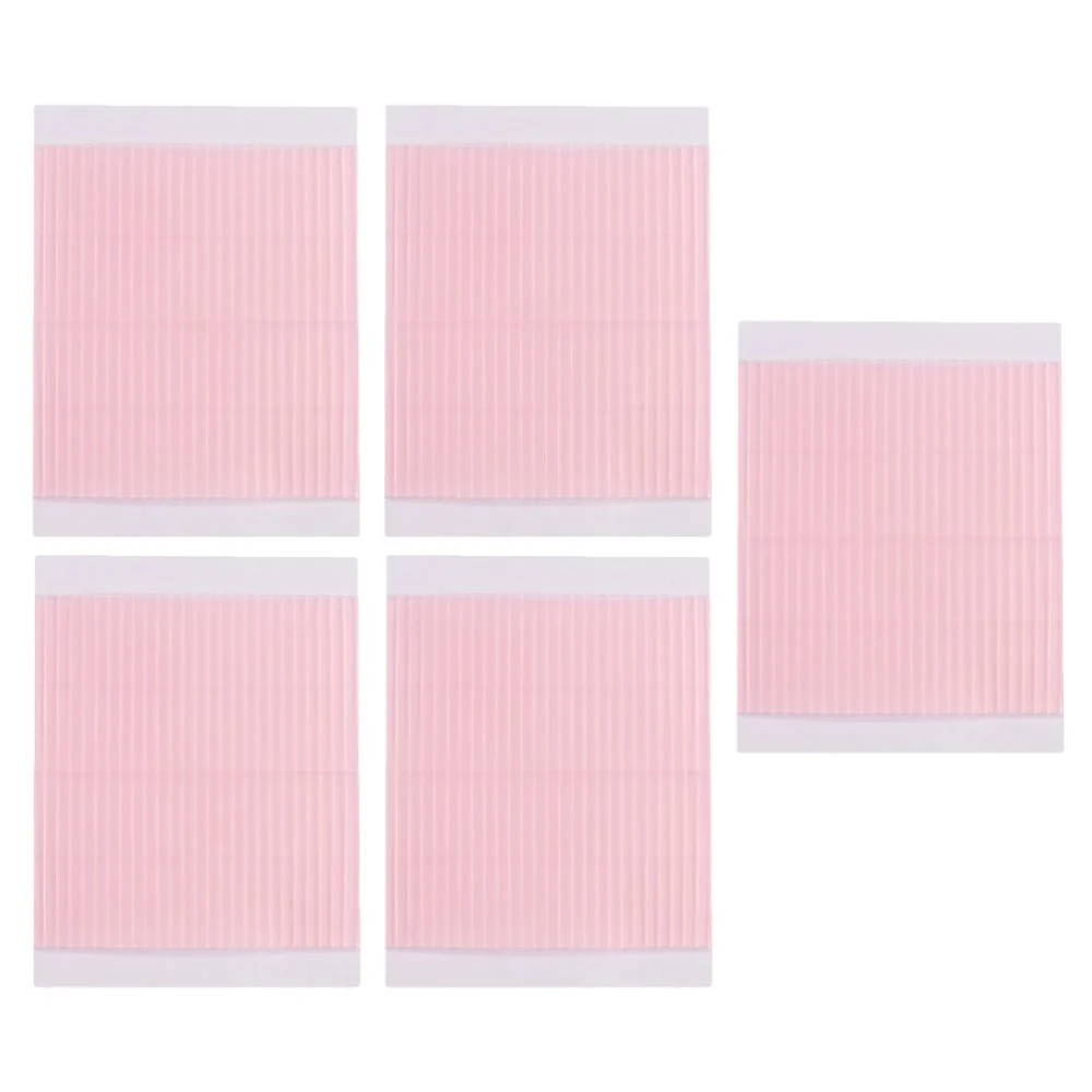 5 Sheets/ 250pcs Invisible Eyelid Stickers Breathable Eyelid Tape Sticker