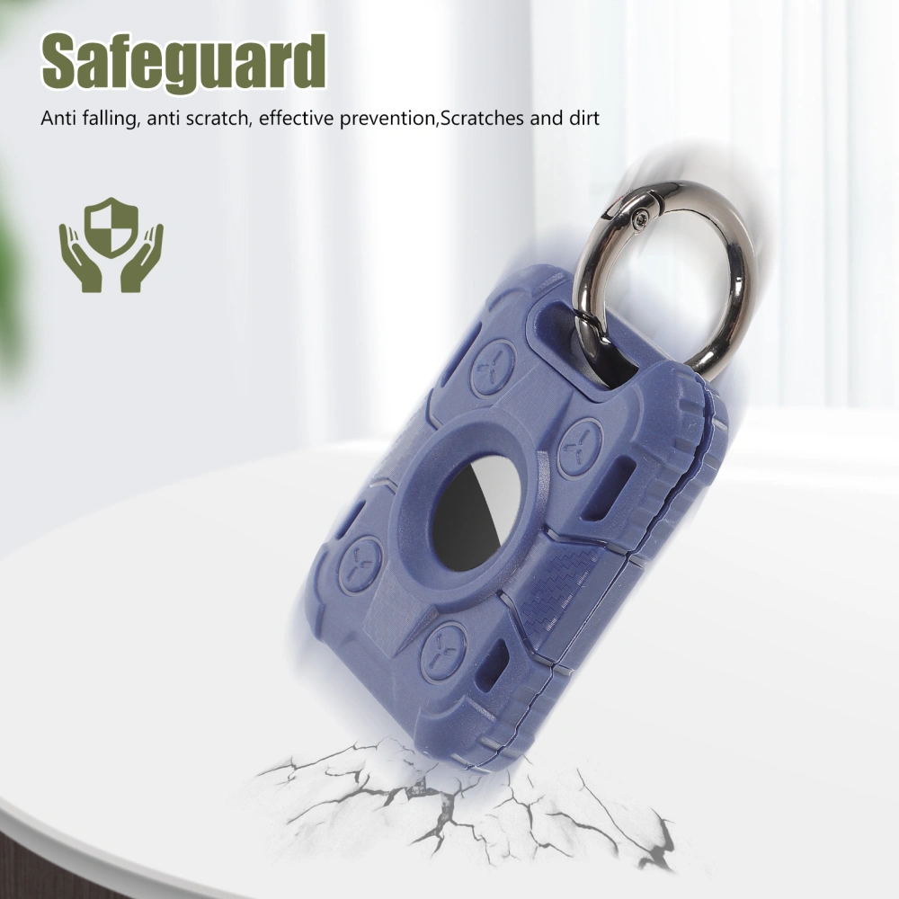 Locator Key Ring Keychain Portable Protective Case Compatible for Airtag