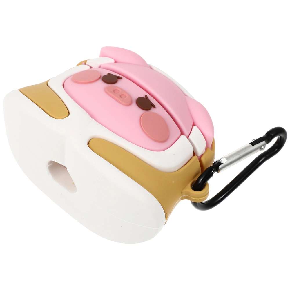 Earphone Case Adorable Pig Shaped Earphone Cover Compatible for Airpods Pro