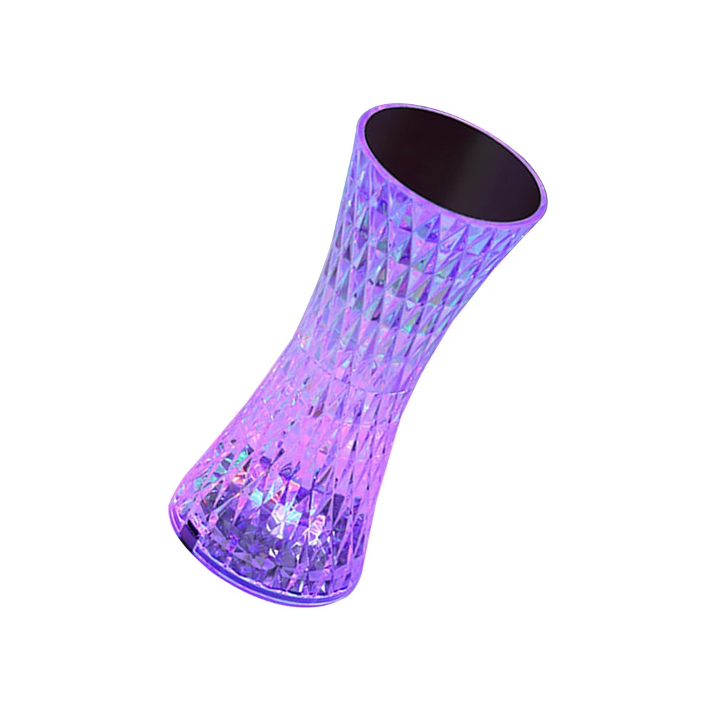 Table Lamp Tower Shape Decorative Lamp Colorful Usb Rechargeable Desk Lighting